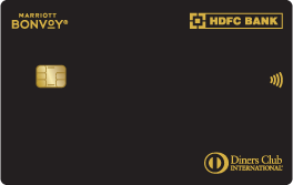 Marriott Bonvoy HDFC Bank Credit Card ; HDFC Bank Marriott Bonvoy Credit Card