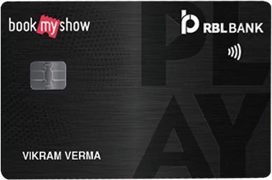 RBL Bank Play Credit Card, RBL BookMyShow Play Credit Card, Book My Show Credit Card