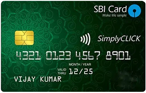 SBI SimplyCLICK Credit Card