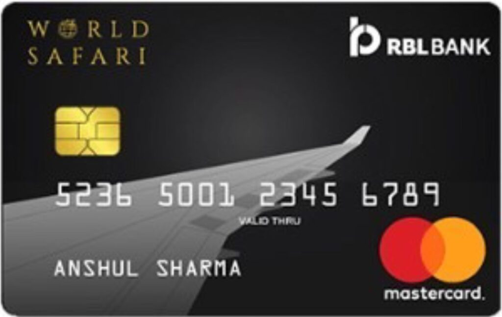 RBL Bank World Safari Credit Card